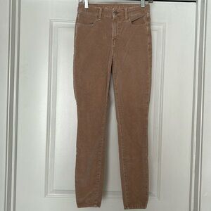 AE Stretch High-Waisted Corduroy Jegging